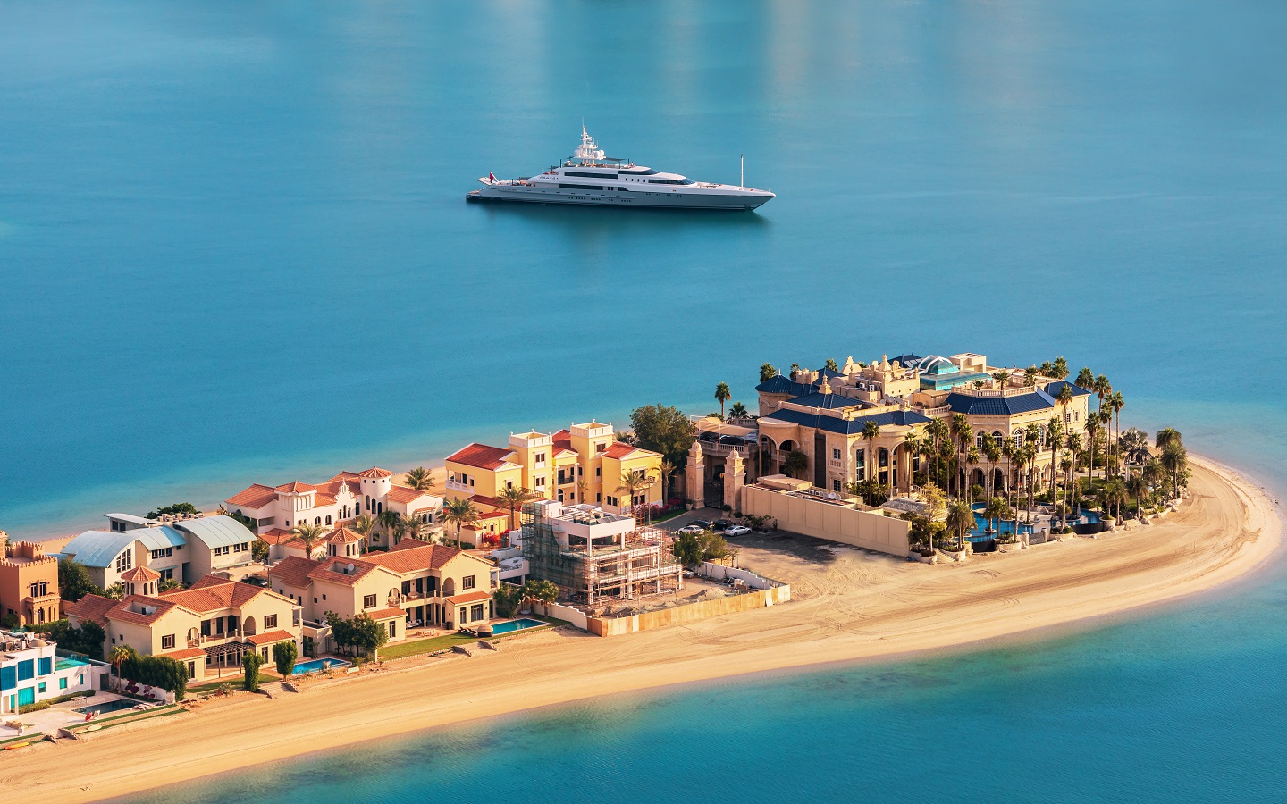 فلل في نخلة جميرا