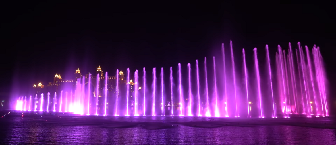 All About Palm Fountain At The Pointe World’s Largest Fountain MyBayut
