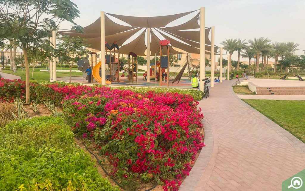 Kid's play area in Mira Community Dubai