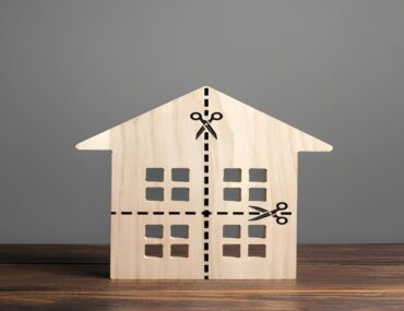 مجسم منزل مقسم