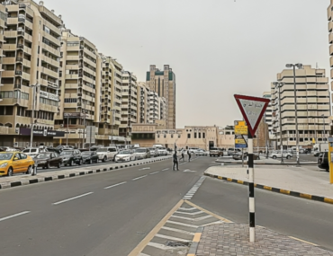 شارع في الشويهين الشارقة