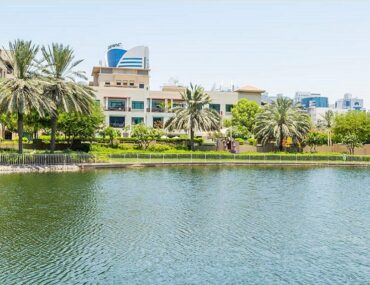 Lake view apartments in The Views Dubai