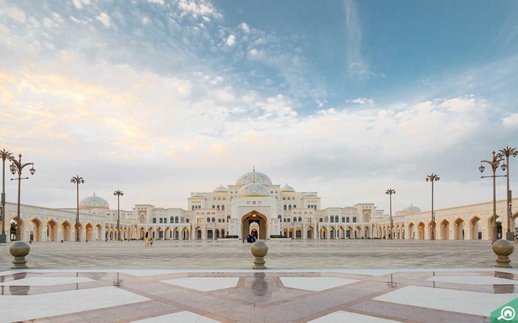 The Qasr Al Watan in Abu Dhabi