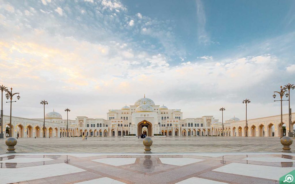 The Qasr Al Watan in Abu Dhabi