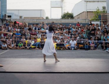 Dancers at Quoz Arts Fest 2020 in Dubai