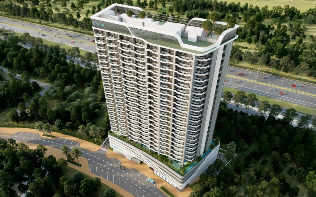 REEF 998 will feature REEF’s unique patented innovation, the Climate-Controlled Sunken Balcony (Image Credit: Reef Luxury Developments