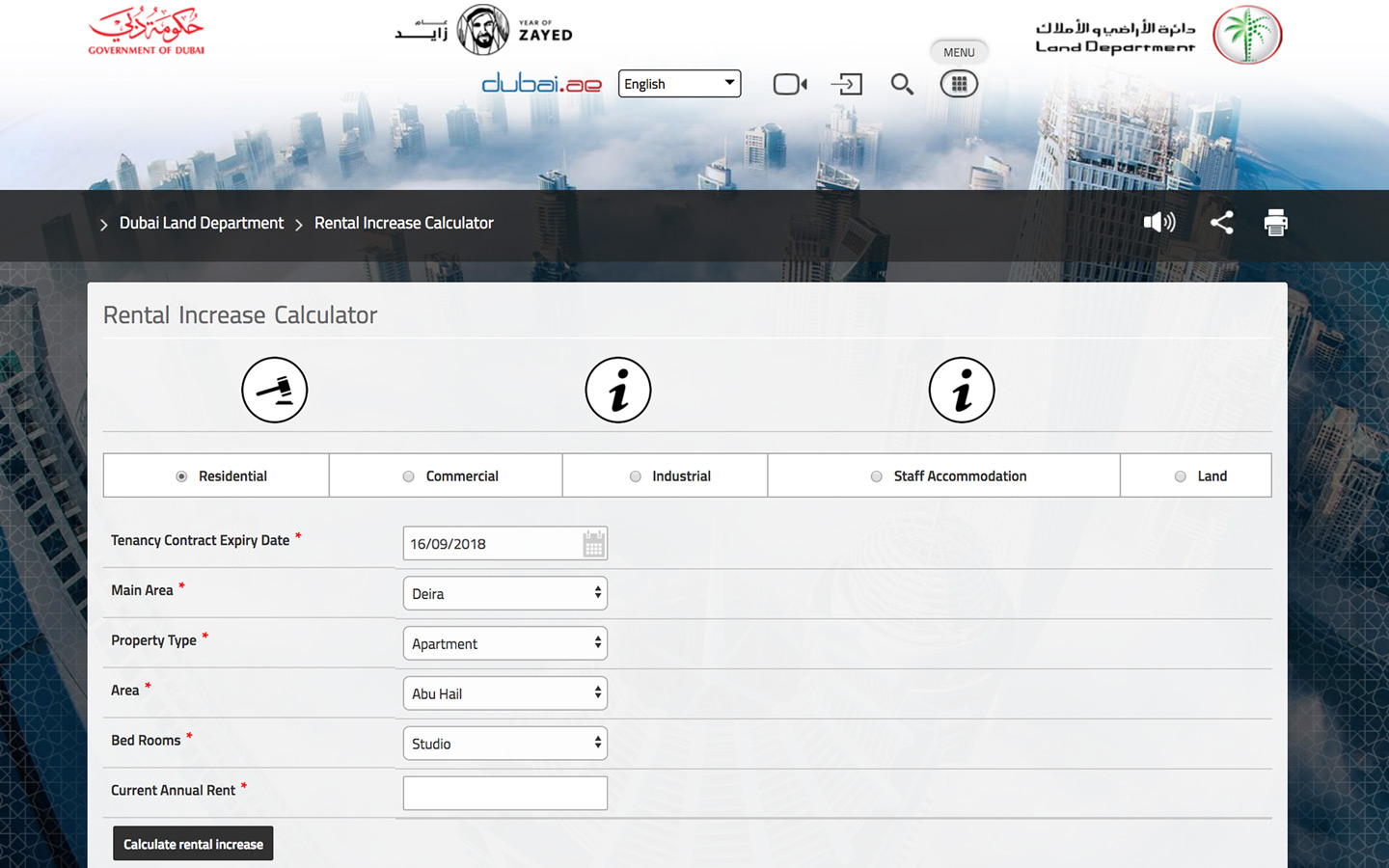 How To Use The RERA Rental Increase Calculator MyBayut