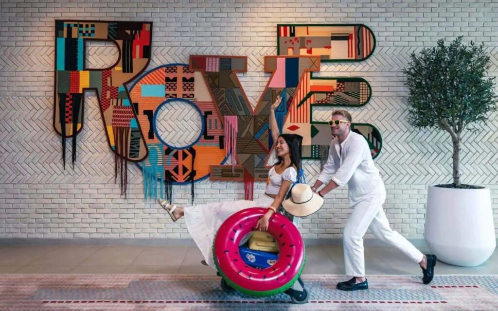 Couple enjoying staycation deal in Dubai for Eid Al Adha