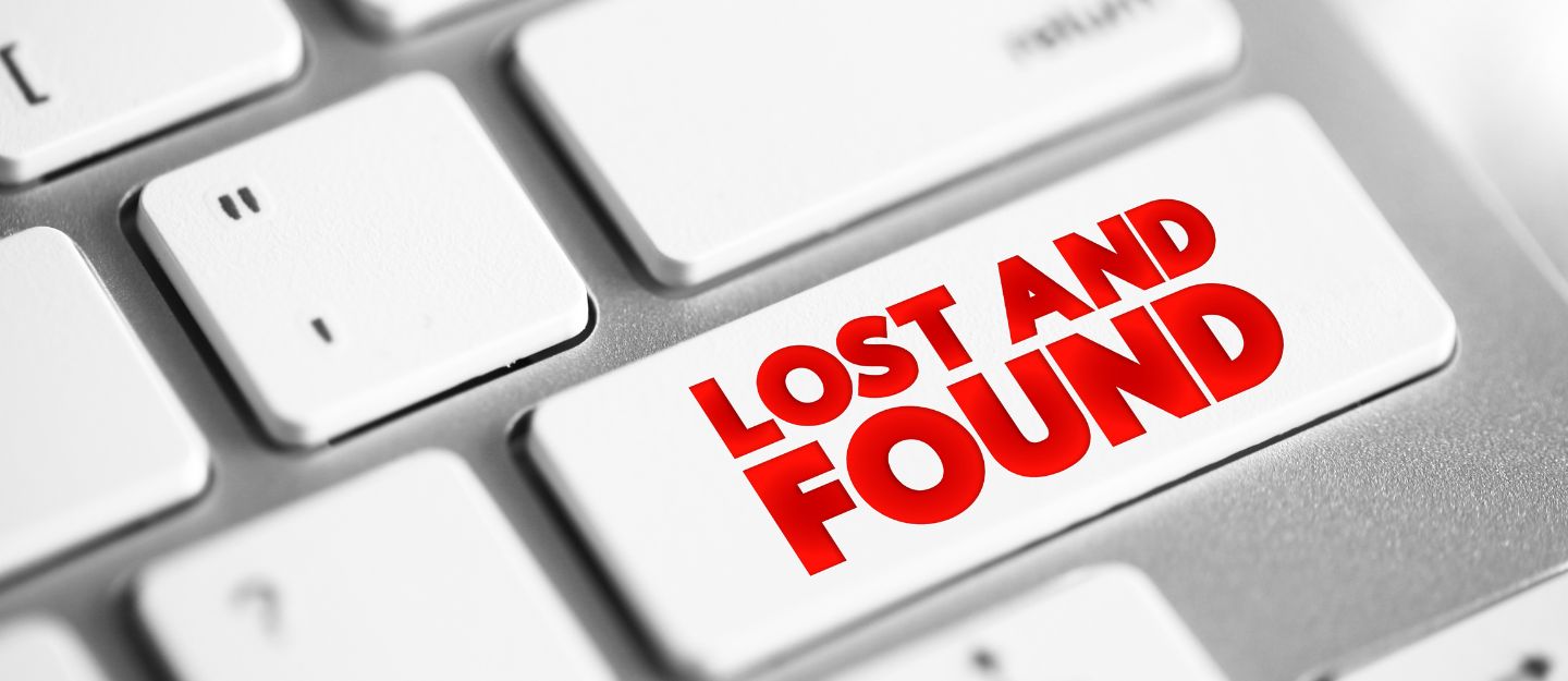 RTA lost and found reporting process