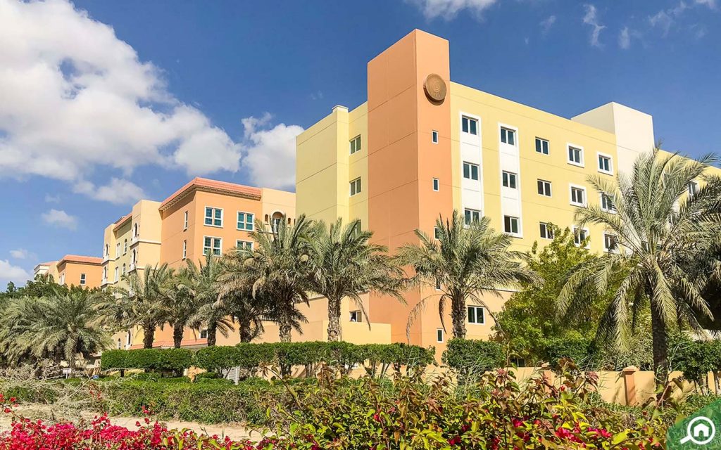 Apartment buildings in Ritaj DIP Dubai