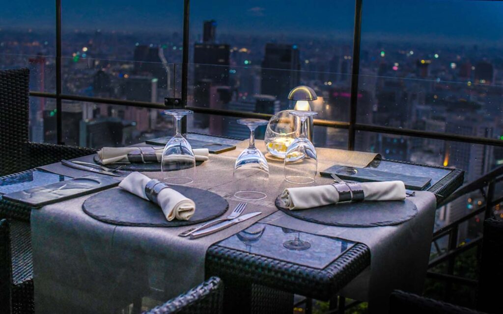 rooftop restaurant