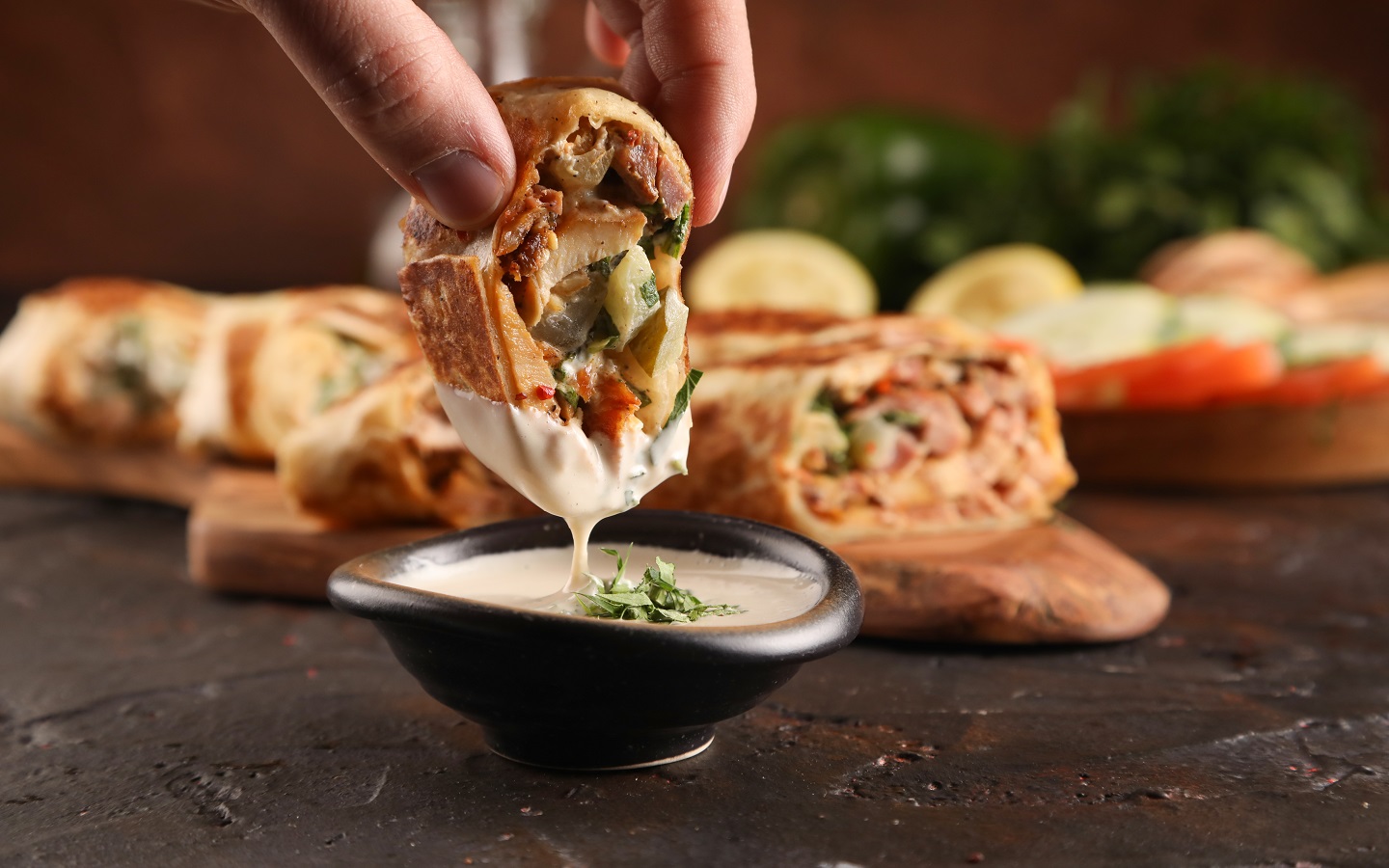 افضل مطعم شاورما في دبي