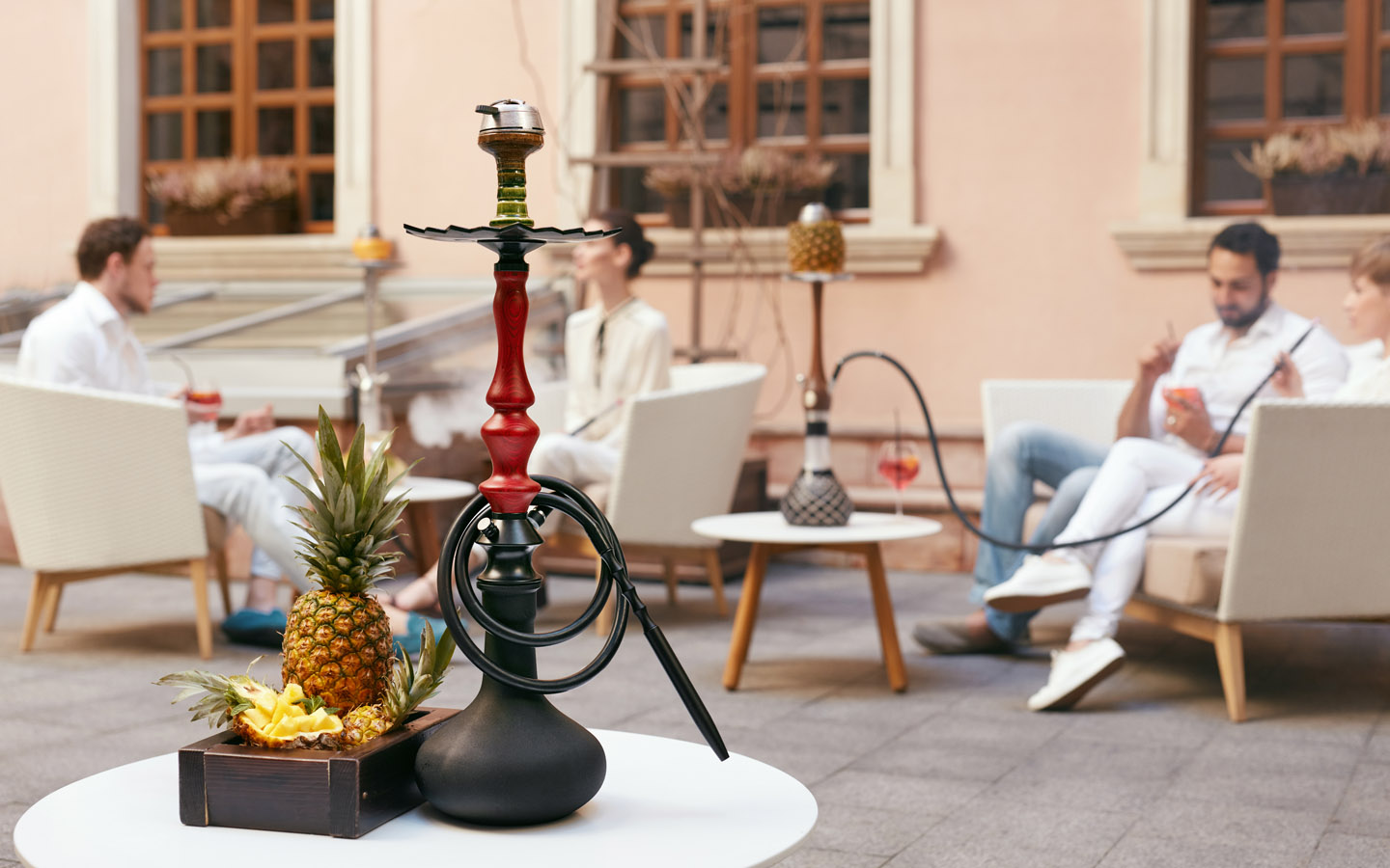 شيشة بنكهة الأناناس