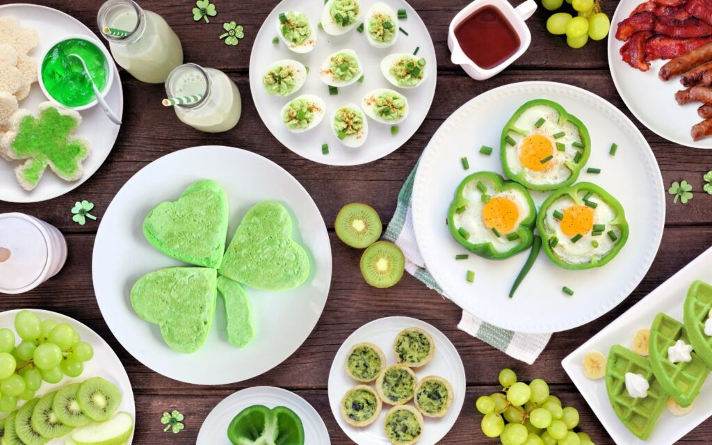 Enjoy St. Patrick’s Day brunches with green decorations, drinks and music in Dubai.