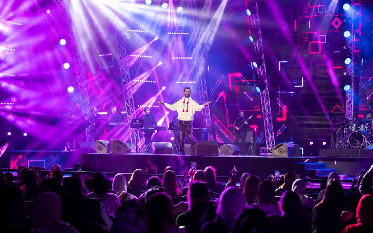 حفلة رأس السنة في الامارات