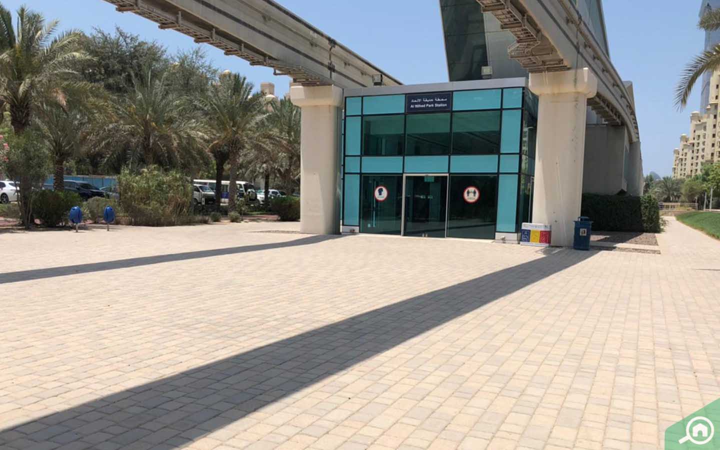 محطة مدخل جزيرة النخلة