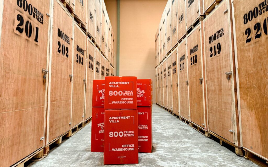 800 Truck storage facility in Dubai