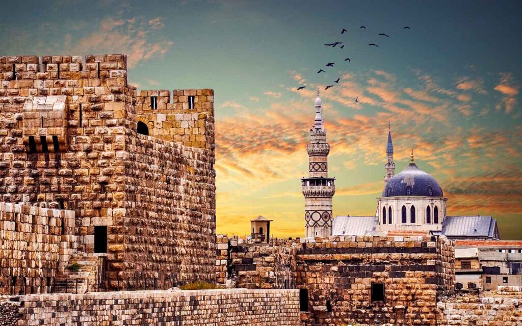 سماء دمشق