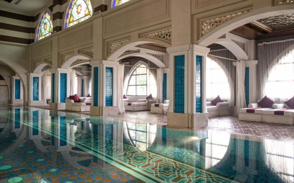 view of one of the top must-visit hammams for relaxation