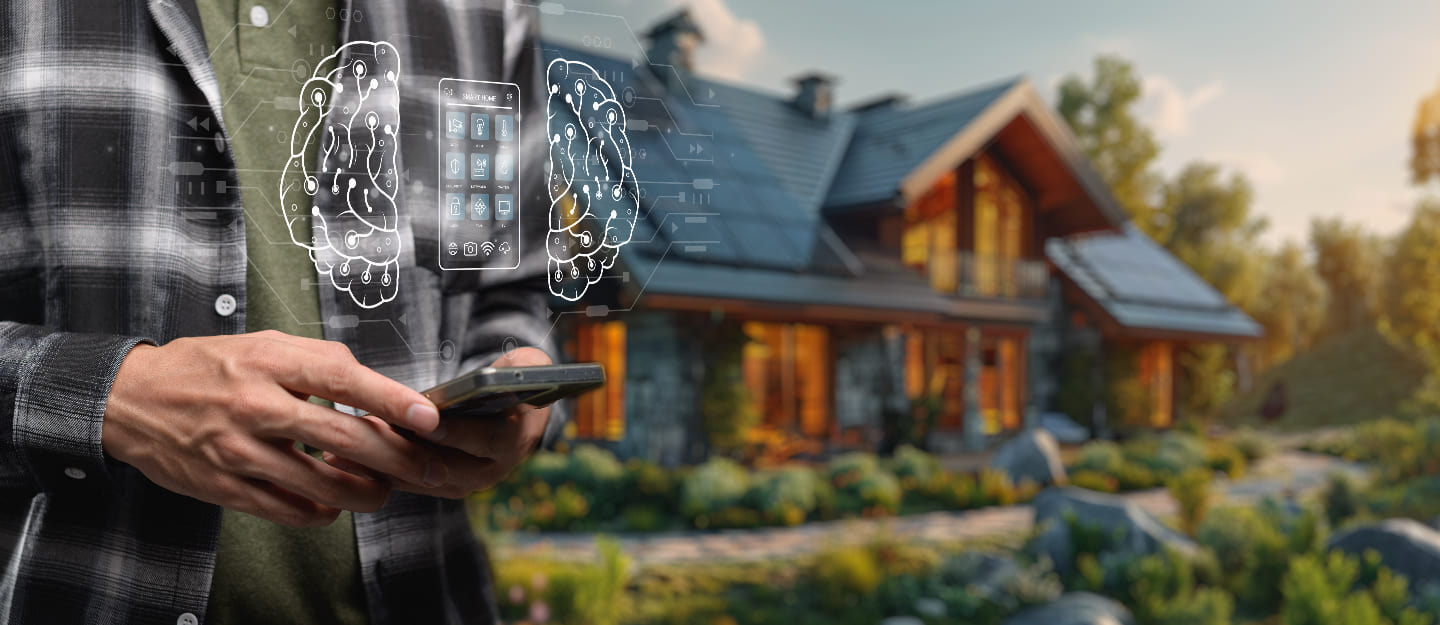 المنزل التقليدي والمنزل الذكي
