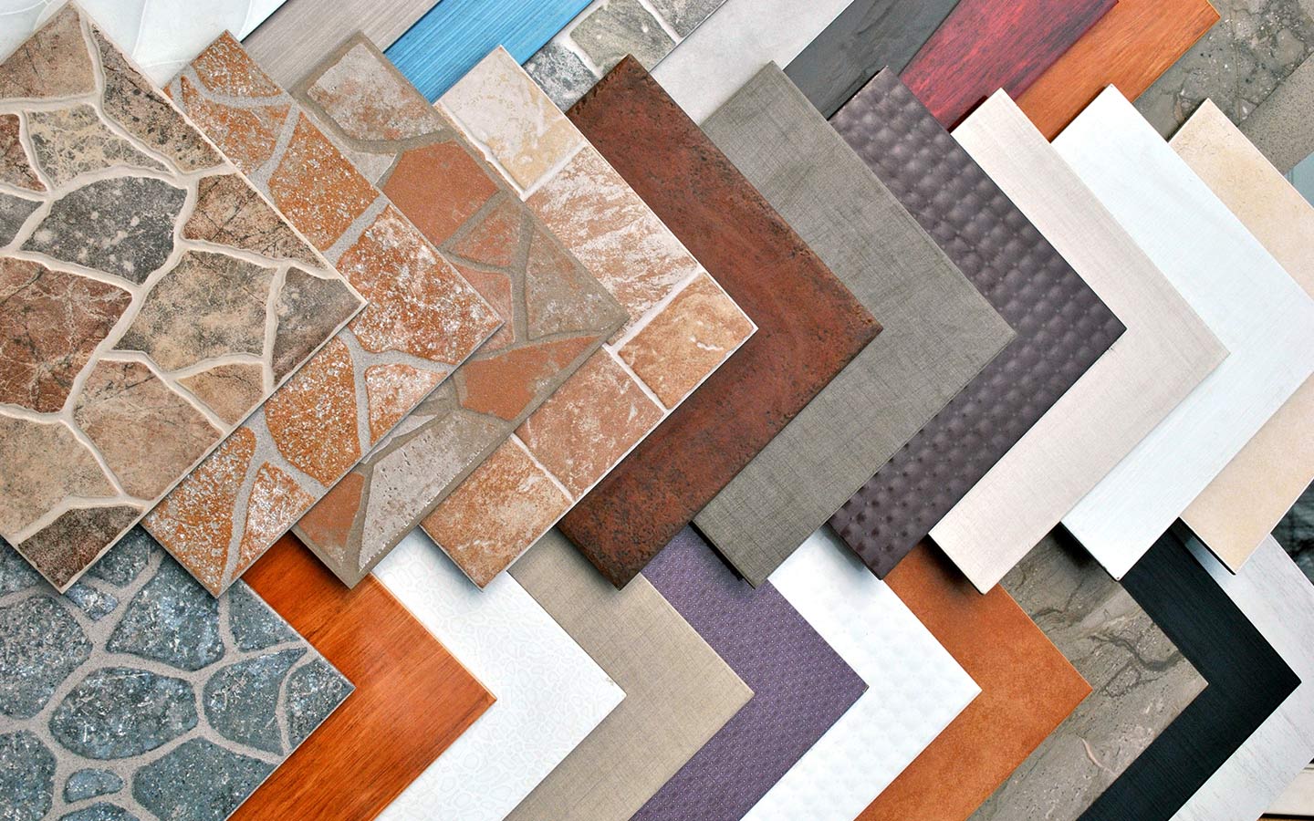 بلاط بألوان ممتنوعة