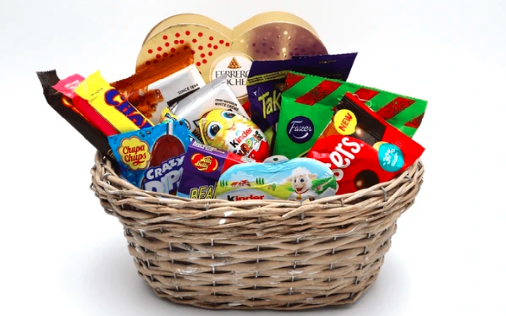 سلّة شوكولاتة