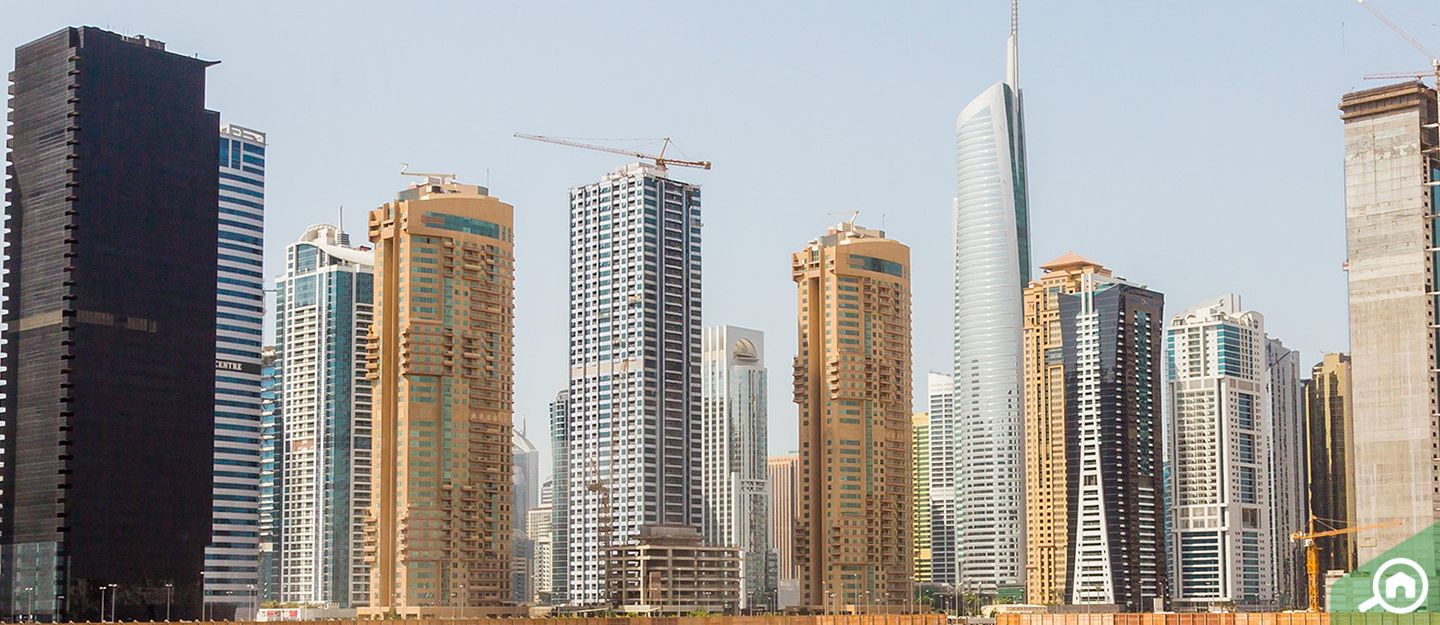 list of building to buy flats in JLT