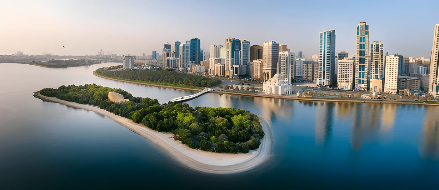 جزيرة في الإمارات