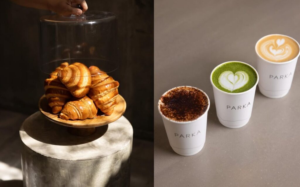 Warm brews and golden pastries await at Parka Cafe