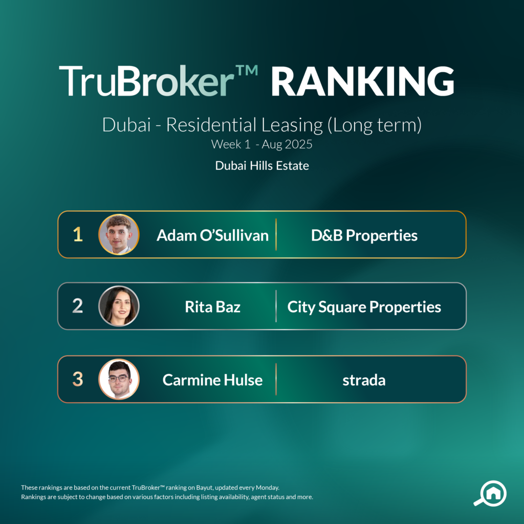 top property agents - renting- Dubai Hills Estate