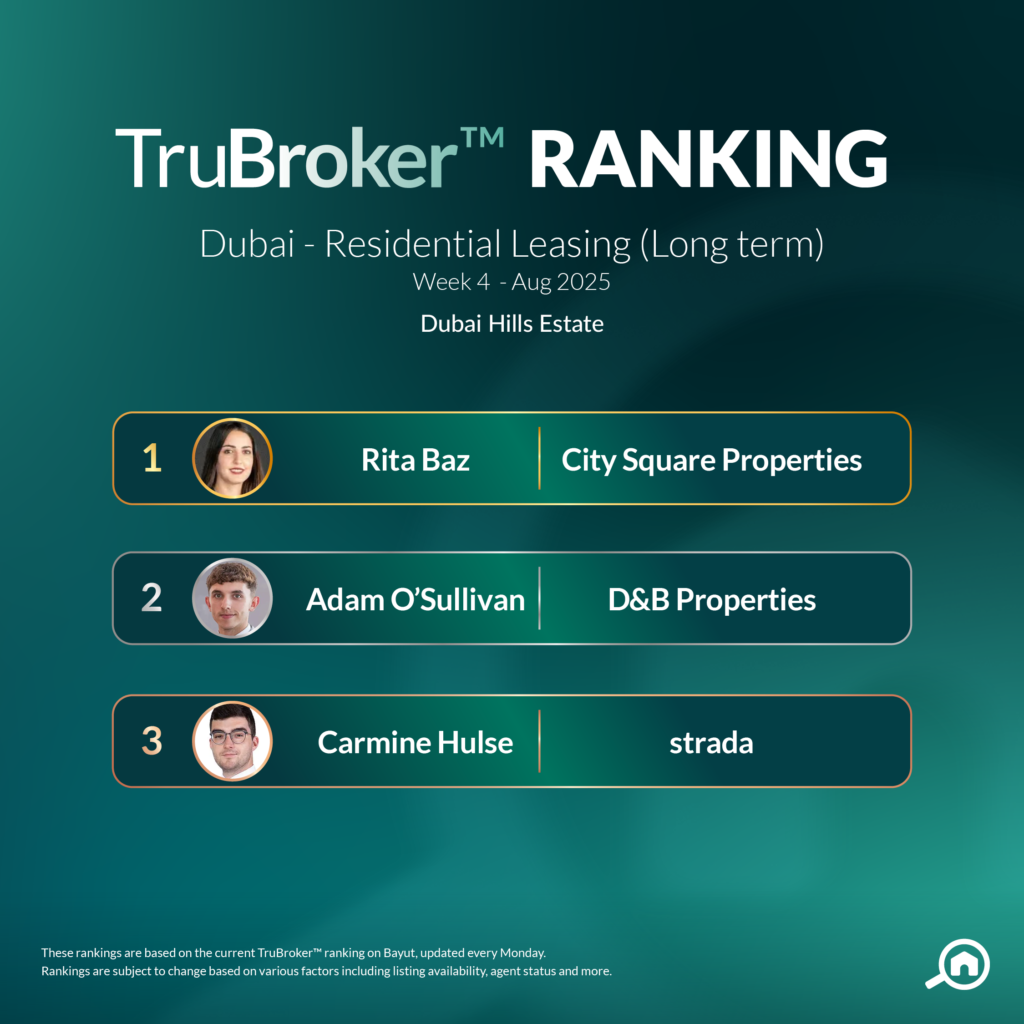 trubrokers property rentals dubai hills estate