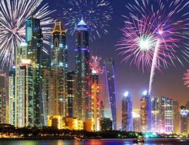 ألعاب نارية في دبي