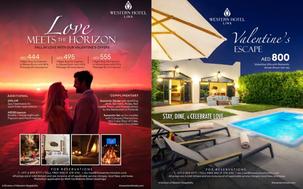 Definitely a top pick among romantic things to do in Abu Dhabi on Valentine’s Day.