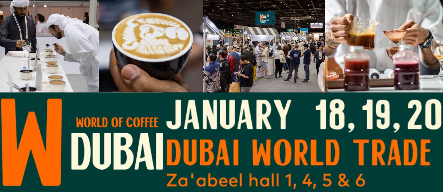 glimpses of World of Coffee Dubai event