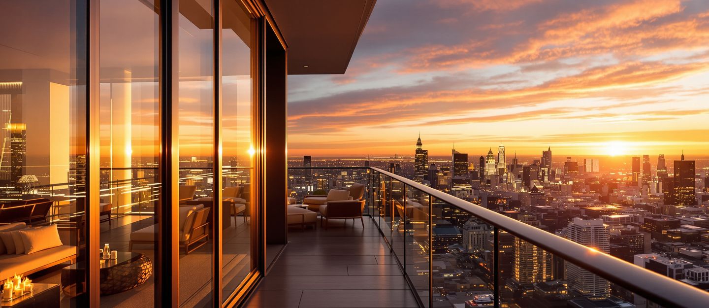 Views from soaring penthouses in Dubai