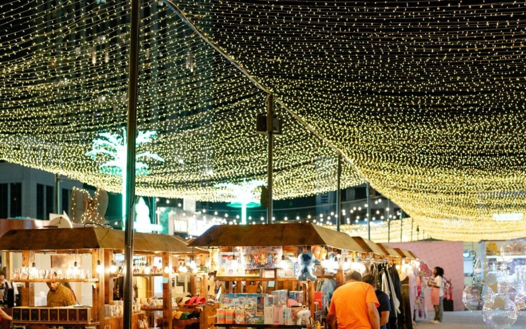 Al Habtoor City Winter Garden in Dubai 