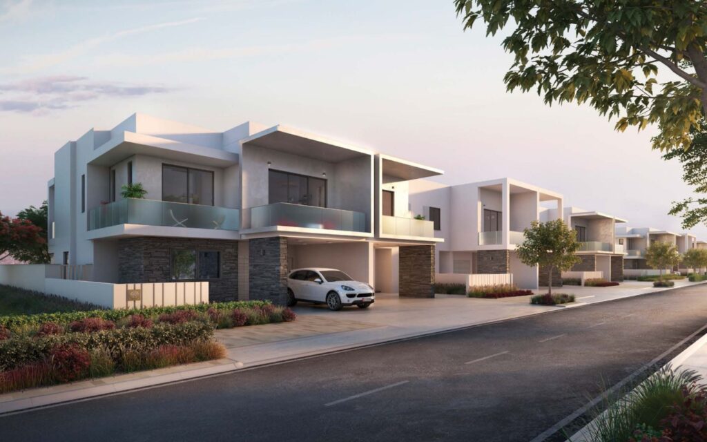 Yas Acres is one of the popular areas with villas for sale in yas island