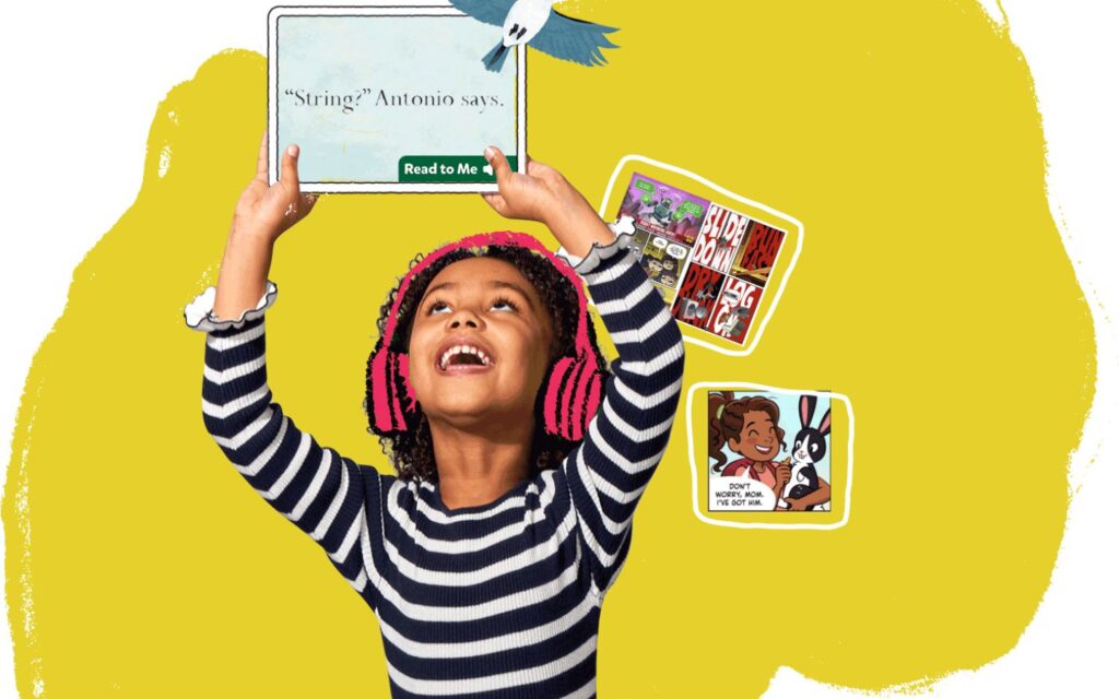 Epic, one of the best reading apps for kids in dubai