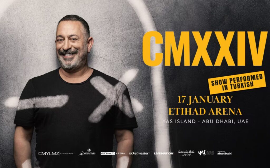 Cem Yilmaz comdery show is one of the top abu dhabi upcoming events