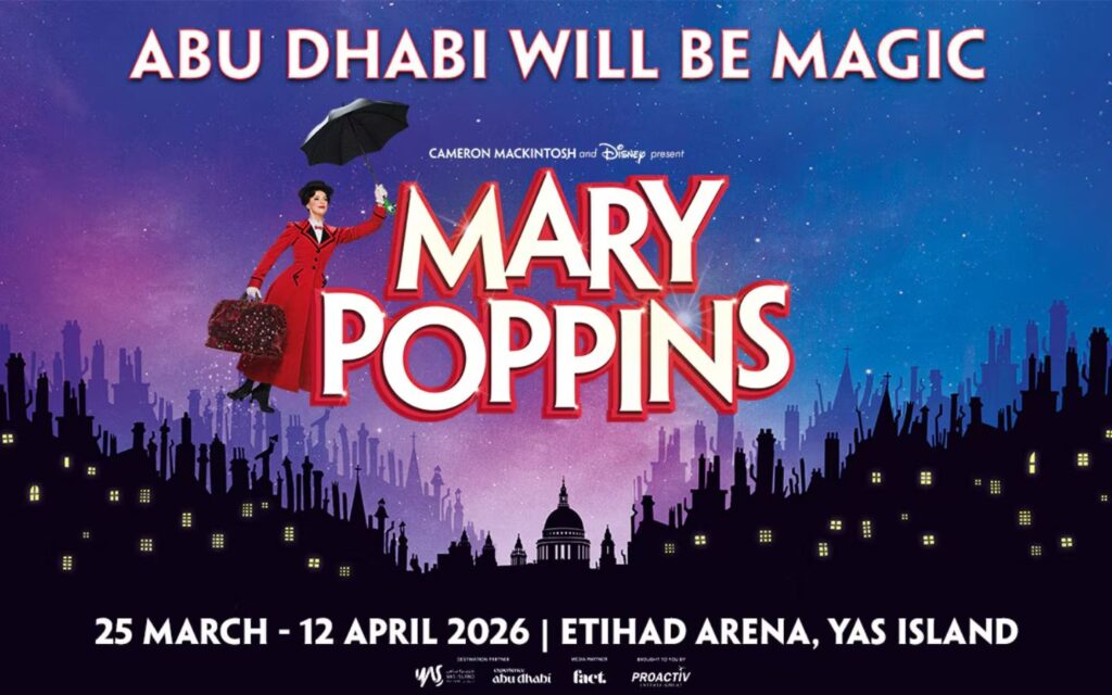 Mary poppins musical show in abu dhabi