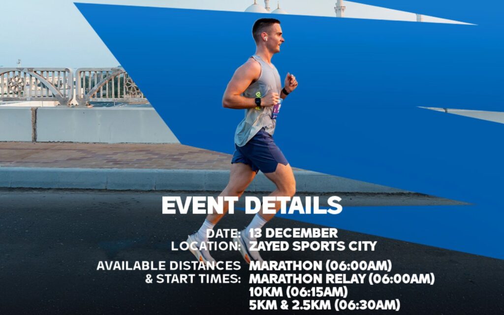 all about ADNOC Abu Dhabi marathon 2025