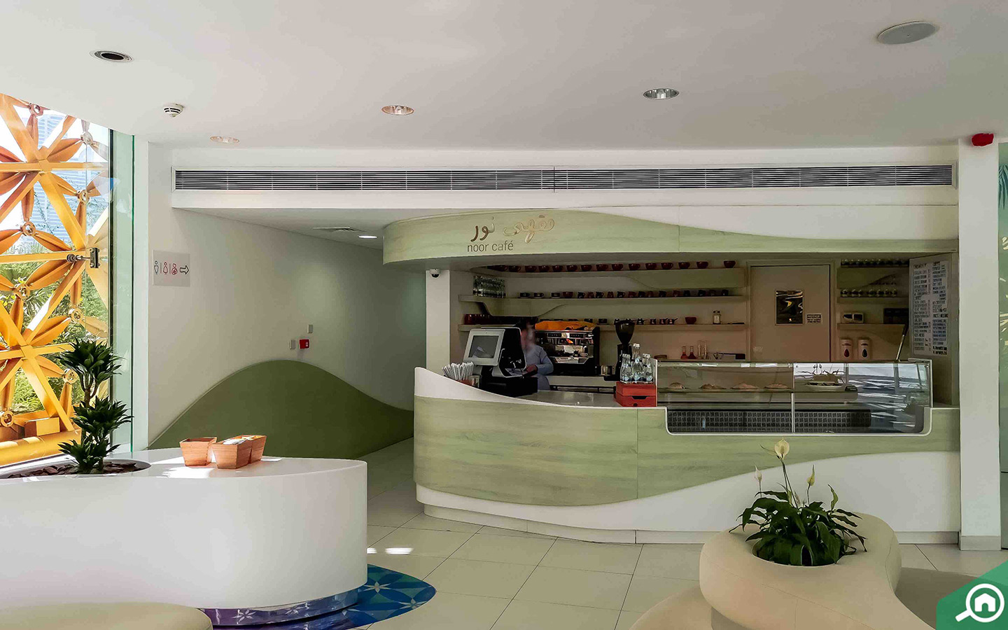 مقهى جزيرة النور في الشارقة