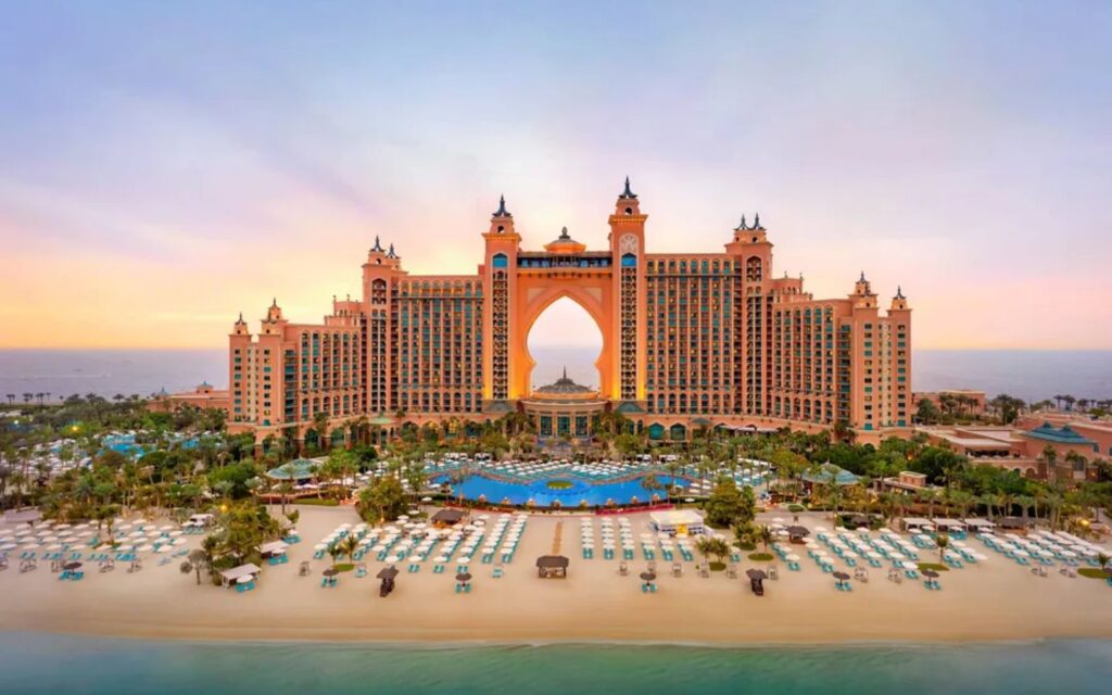 mesmerising Aerial view of Atlantis The Palm