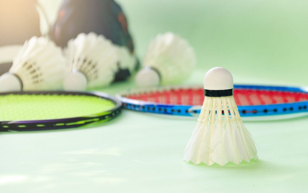 Perfect your drop shots at dedicated badminton practice courts.
