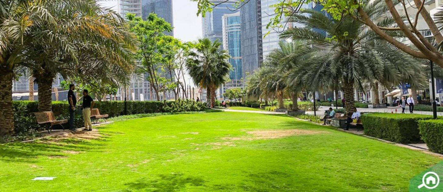 حديقة باي أفينيو دبي