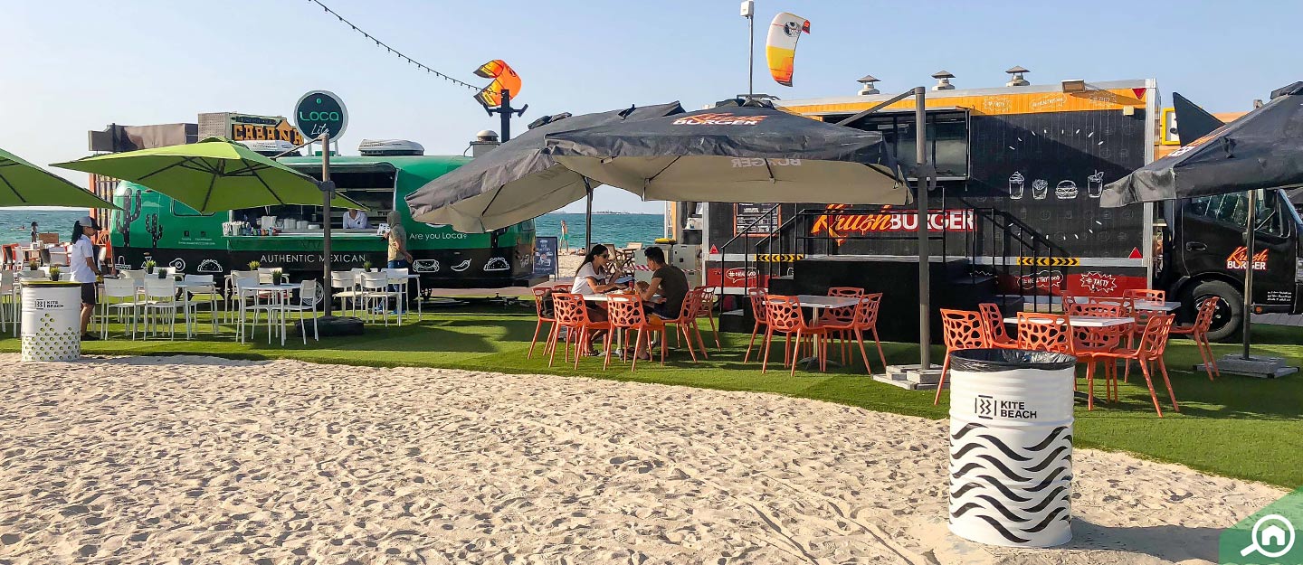 شاحنات الطعام في دبي