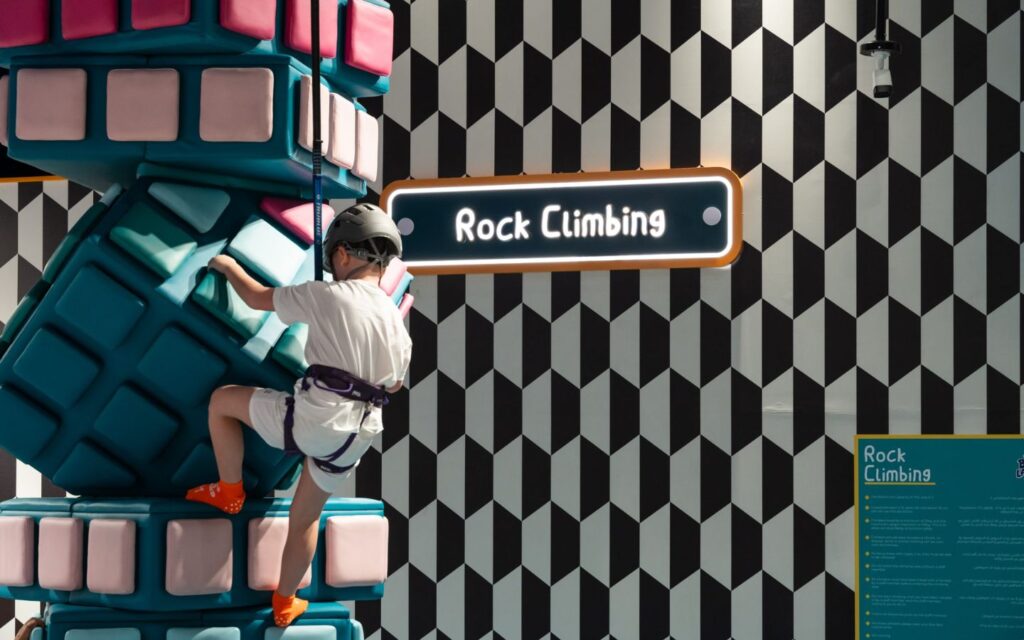 rock climbing experience at boo boo laand