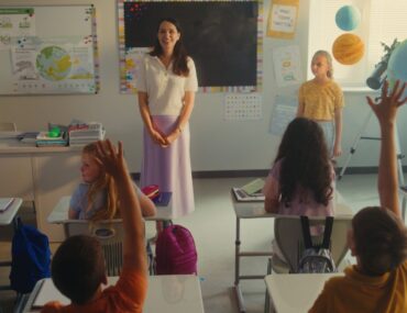 Kids taking part in a class activity at British curriculum Schools Sharjah