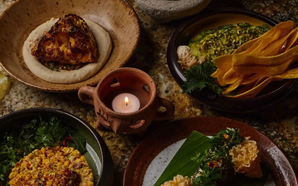assorted central american cuisines