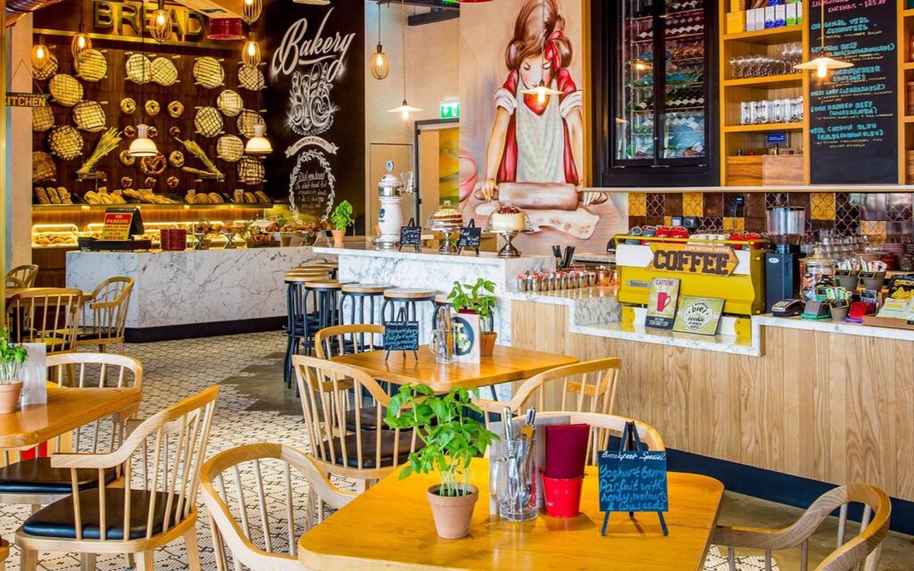 breadhouse bistro business bay interior